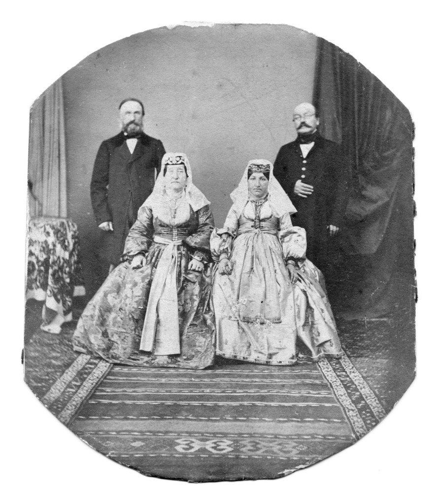 William with his wife, Tamar (at right).